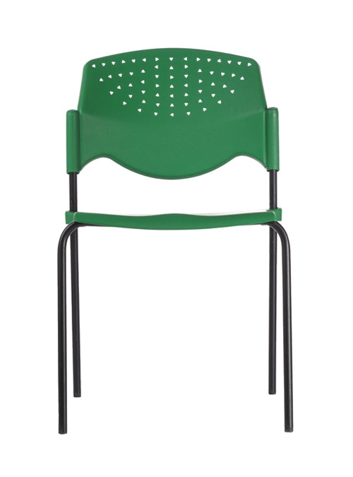Pola – Silla Multiusos en Polipropileno con Estructura Tubular de Acero Pintada | SILLARIS