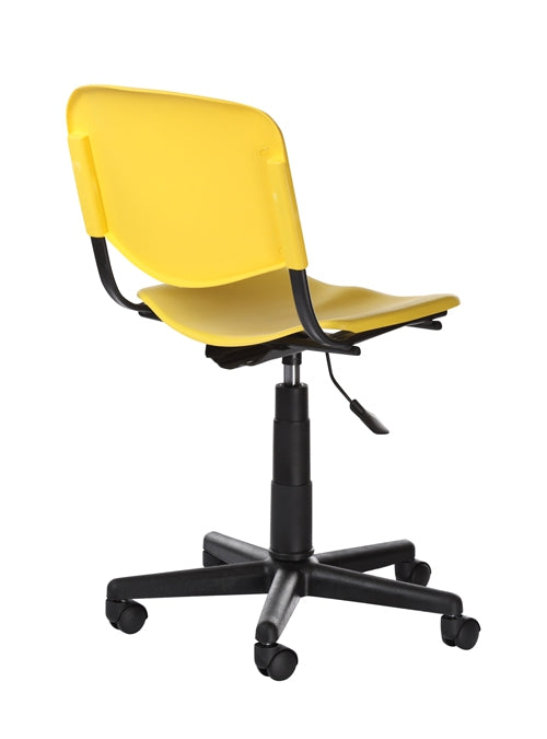 Iso P Plastic – Silla Operativa en Polipropileno, Sin Coderas y Altura Regulable | SILLARIS