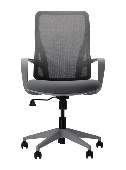 Neón – Silla Operativa con Malla, Coderas Fijas y Basculante | KINDEMEX