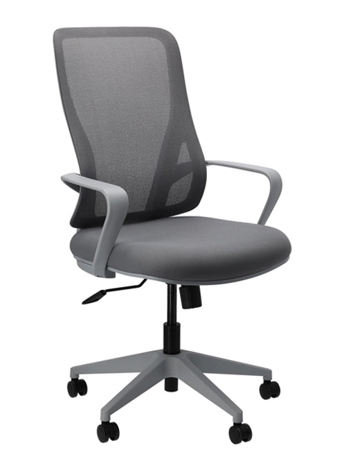 Neón – Silla Operativa con Malla, Coderas Fijas y Basculante | KINDEMEX