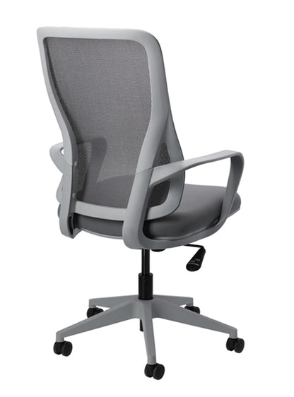 Neón – Silla Operativa con Malla, Coderas Fijas y Basculante | KINDEMEX