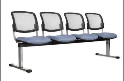 Iso Banca 4 — Banca Modular para Sala de Espera | SILLARIS