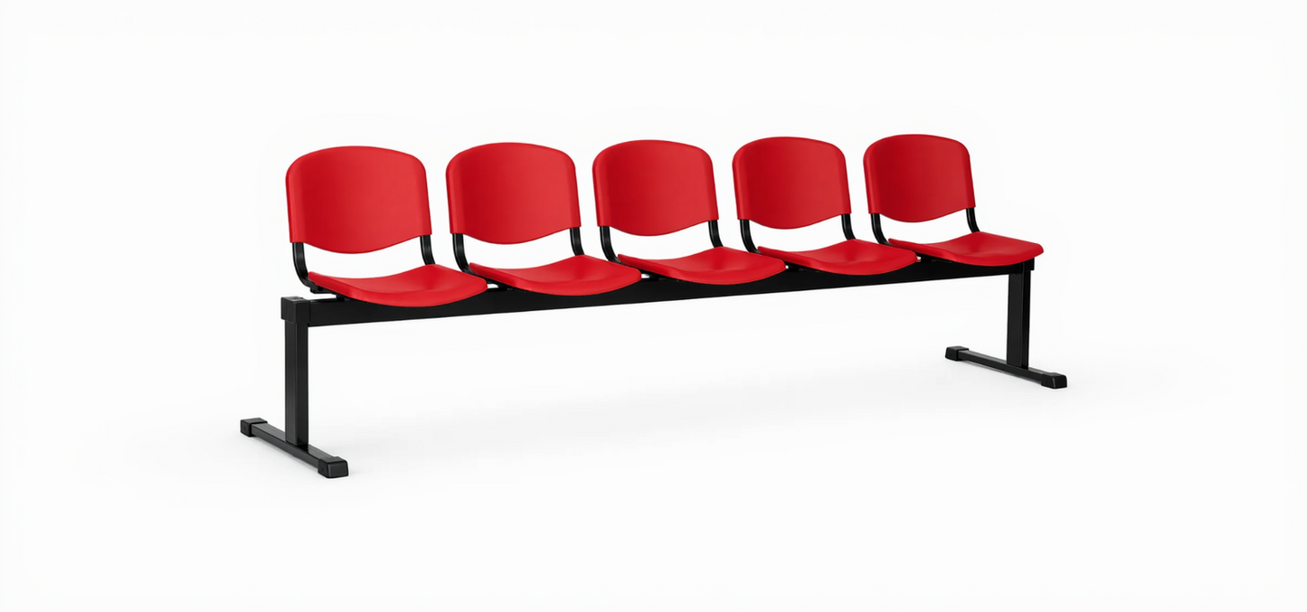 Iso Banca 5 – Banca Modular para Sala de Espera | SILLARIS
