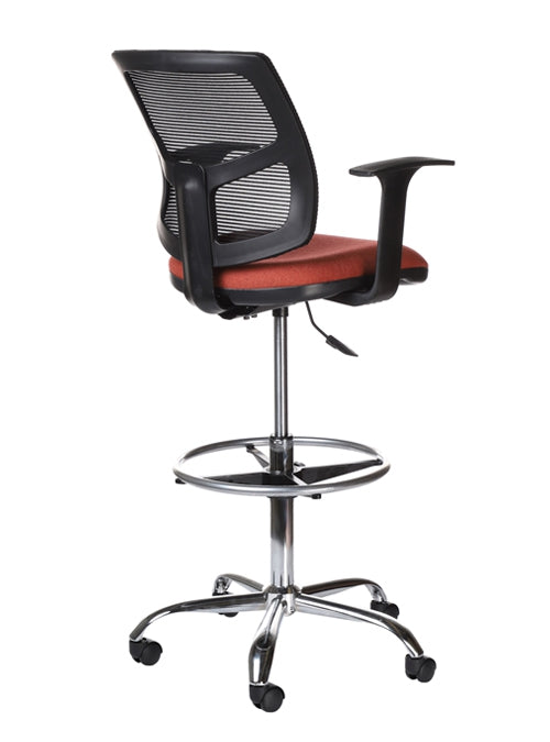 Rally + Ring – Silla Operativa con Malla, Coderas Ajustables y Reposapiés | SILLARIS