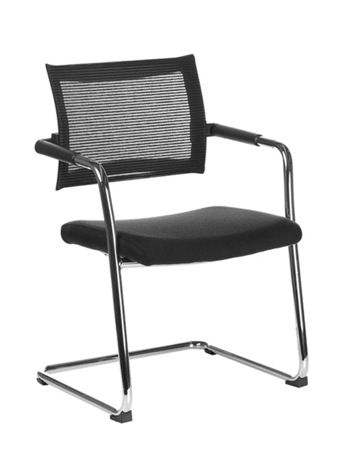Urbani – Silla Multiusos con Malla, Tela Acrílica y Estructura Cromada | SILLARIS