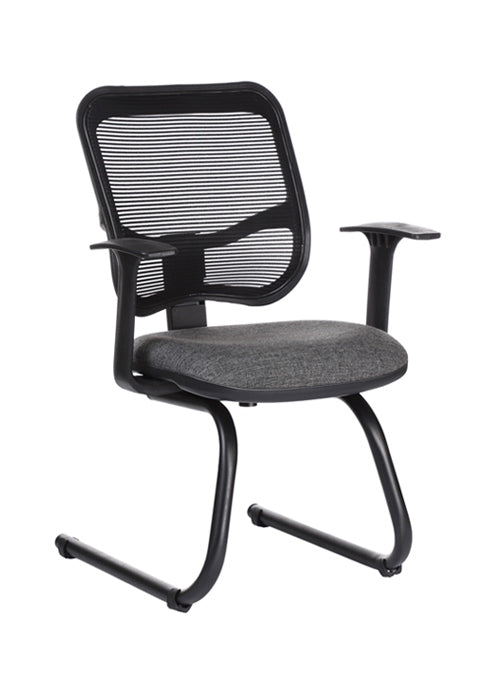 Dolfi V – Silla de Visita Operativa con Malla y Altura Regulable | SILLARIS