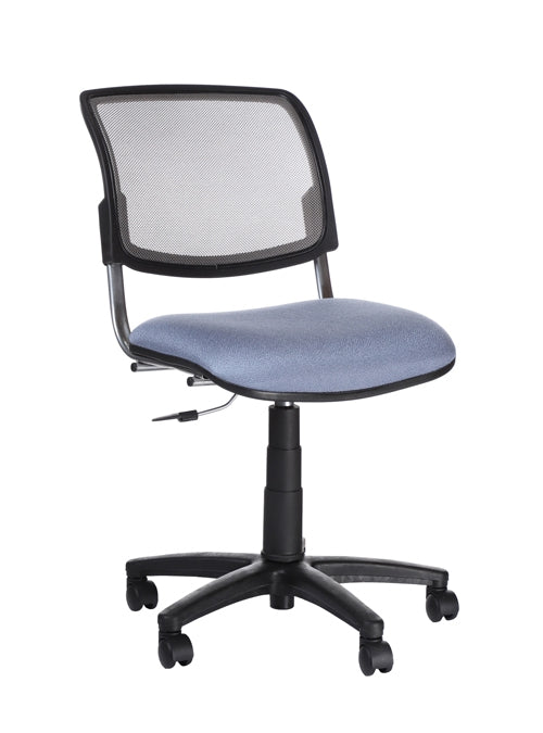 Iso P Arm Mesh – Silla Operativa en Mesh con Coderas Tubulares de Acero | SILLARIS