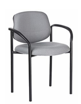 Sky Arm – Silla Multiusos Fija en PP con Coderas y Estructura Tubular de Acero | SILLARIS