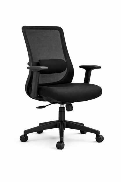 Spark B – Silla Ejecutiva con Malla, Coderas Regulables y Sin Cabecera | SILLARIS