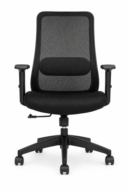 Spark B – Silla Ejecutiva con Malla, Coderas Regulables y Sin Cabecera | SILLARIS