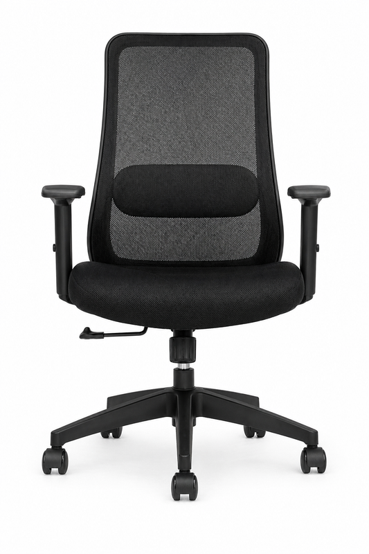 Spark B – Silla Ejecutiva con Malla, Coderas Regulables y Sin Cabecera | SILLARIS