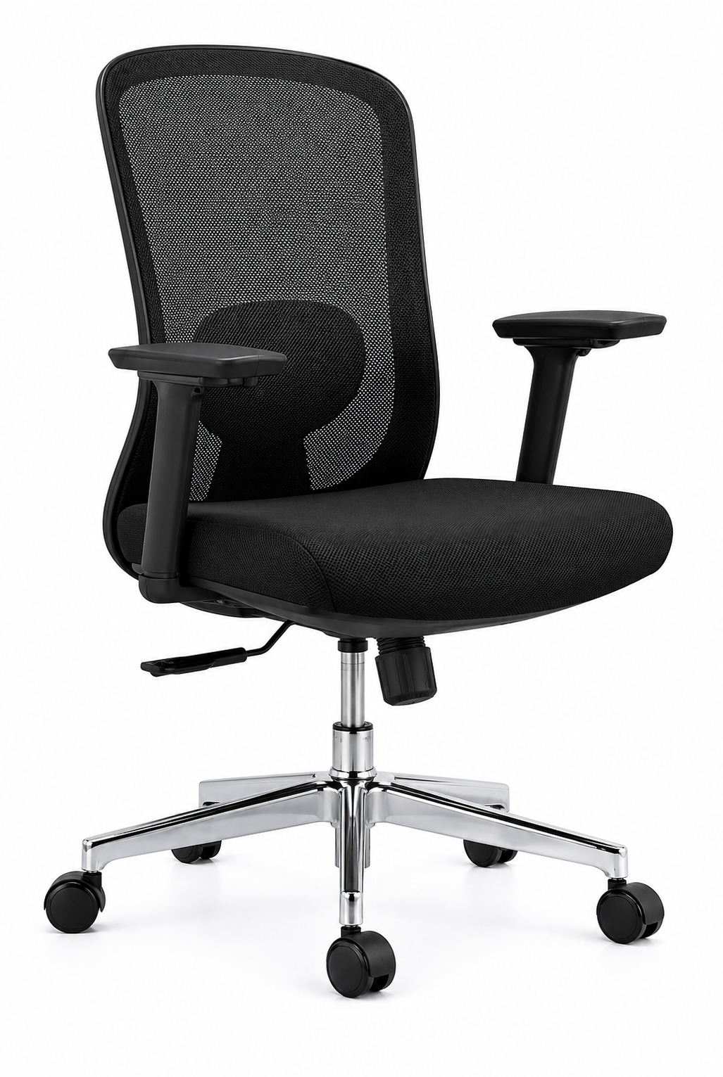 Supra B – Silla Ejecutiva con Mesh, Coderas Ajustables y Sin Cabecera | SILLARIS